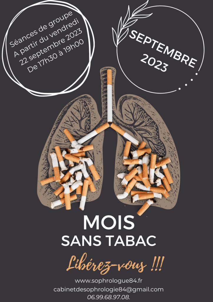 Mois sans tabac 2023 sophrologie