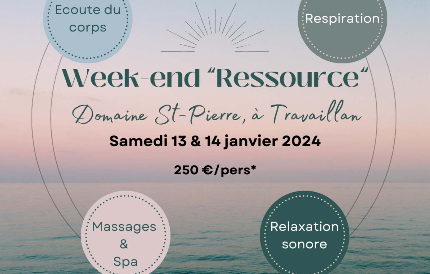 Week-end "Ressource" les 13 et 14 janvier